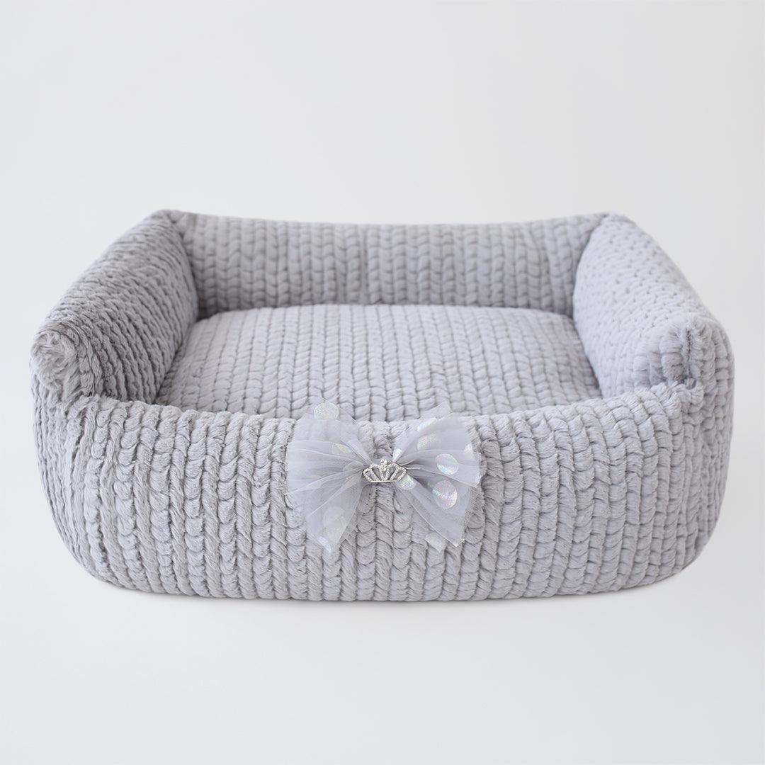 Easy to wash luxurious, soft-cuddle Dolce dog bed Rosewater Pink - Pooch La La