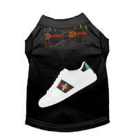 Fashionable Dog Shirts for Male Pets: Bark Fifth Avenue GG Bows and Tennis Shoes - Pooch La La