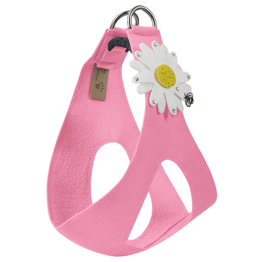 High-quality step-in designer dog harnesses Perfect Pink - Pooch La La