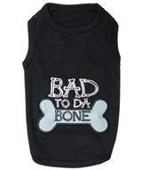 Graphic T-Shirt for Dogs Bad to Da Bone - Pooch La La