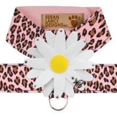 Designer dog harnesses for small dogs by Susan Lanci Large Daisy Tinkie Harness Jungle Print - Pooch La La
